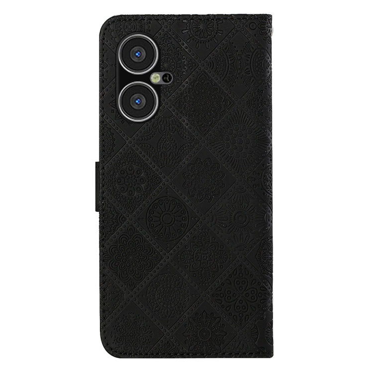 For Tecno Pova Neo 3 Ethnic Style Embossed Pattern Leather Phone Case