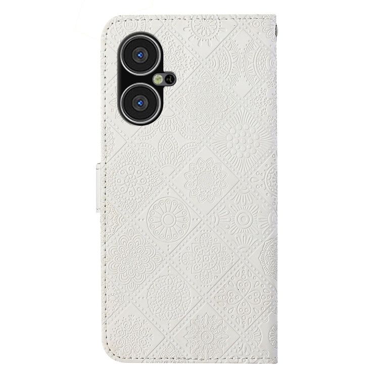 For Tecno Pova Neo 3 Ethnic Style Embossed Pattern Leather Phone Case