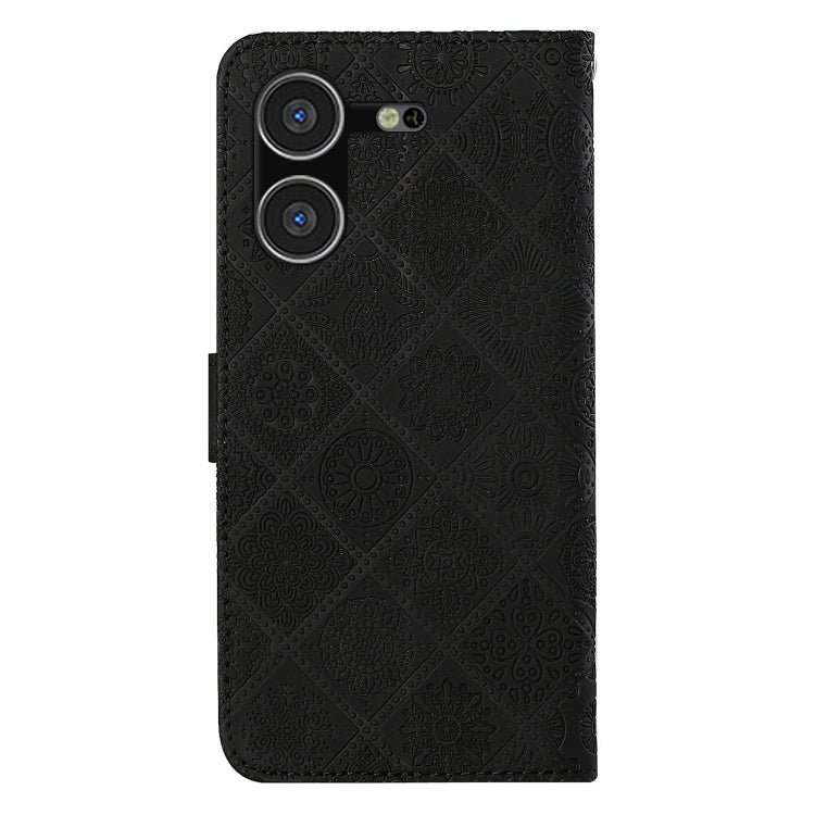 For Tecno Pova 5 Ethnic Style Embossed Pattern Leather Phone Case