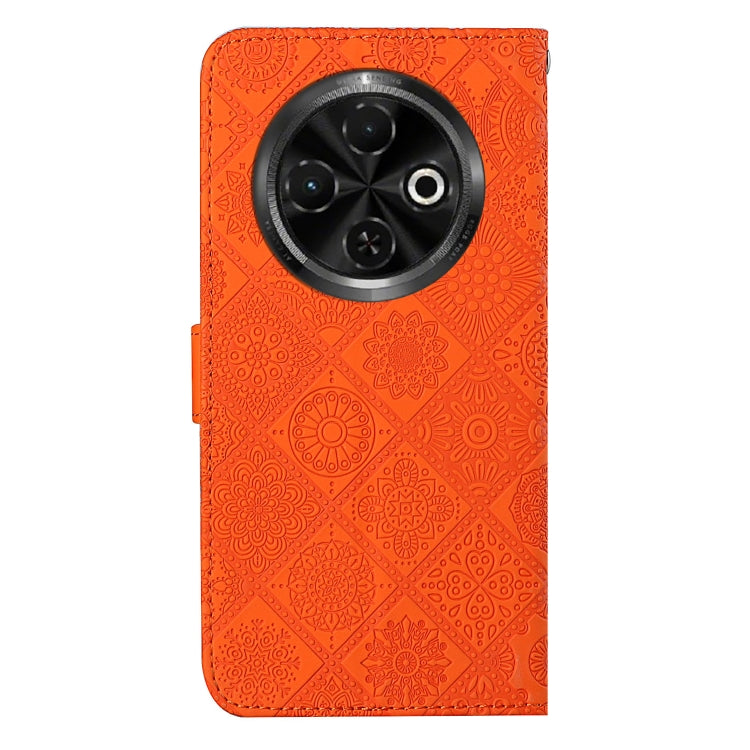 For Tecno Spark 30C Ethnic Style Embossed Pattern Leather Phone Case