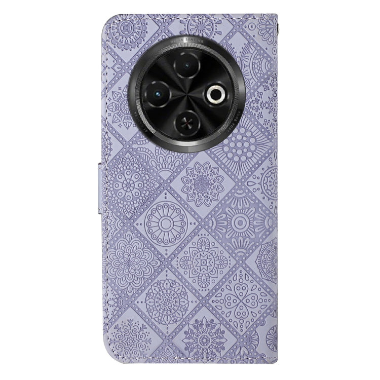For Tecno Spark 30C Ethnic Style Embossed Pattern Leather Phone Case