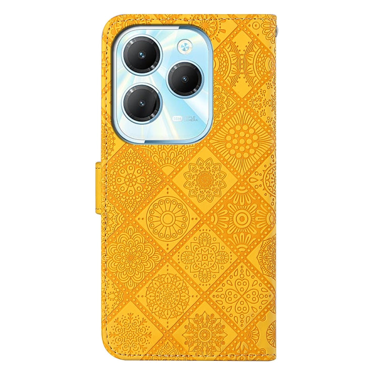 For Infinix Hot 40 / 40 Pro Ethnic Style Embossed Pattern Leather Phone Case