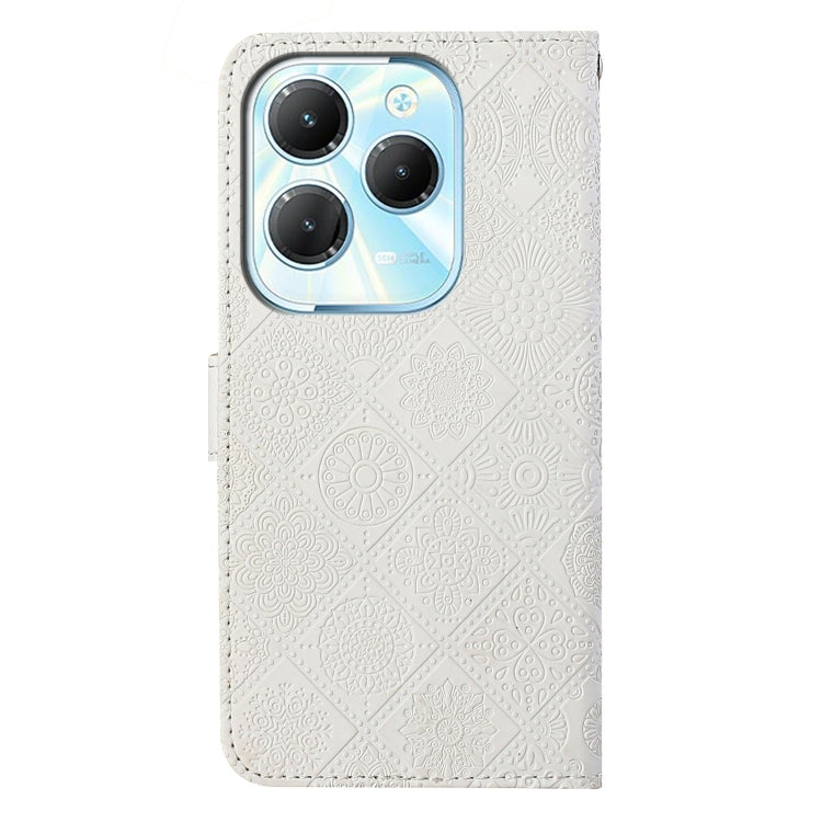For Infinix Hot 40 / 40 Pro Ethnic Style Embossed Pattern Leather Phone Case