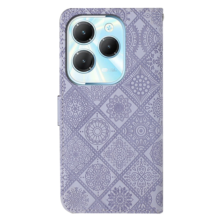 For Infinix Hot 40 / 40 Pro Ethnic Style Embossed Pattern Leather Phone Case