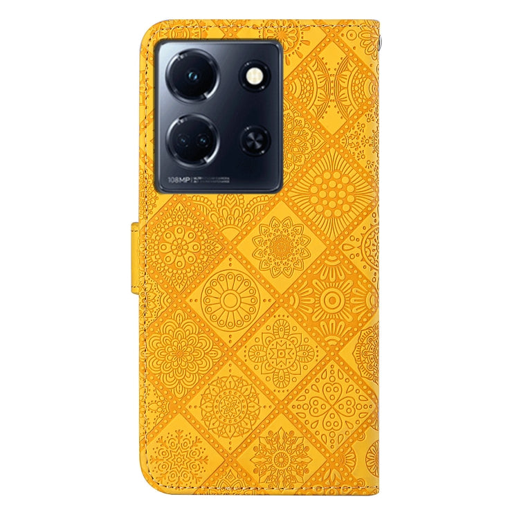 For Infinix Note 30 Ethnic Style Embossed Pattern Leather Phone Case