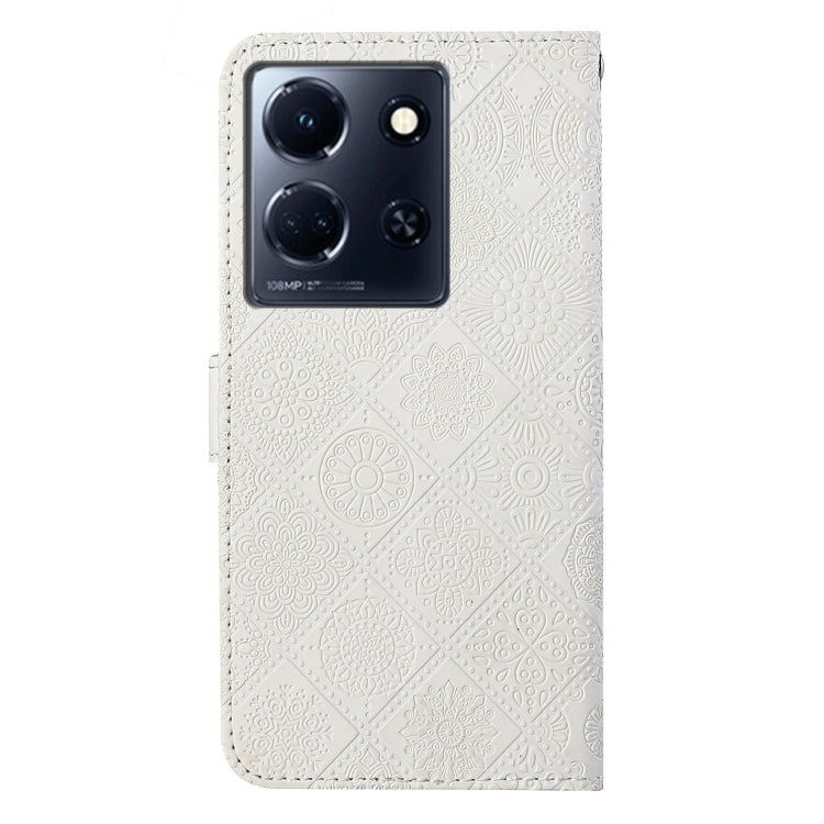 For Infinix Note 30 Ethnic Style Embossed Pattern Leather Phone Case