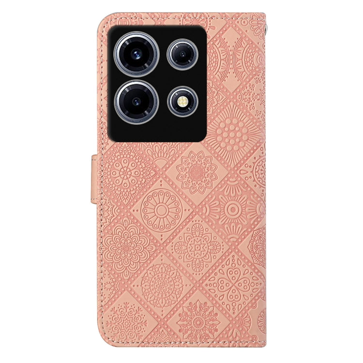 For Infinix Note 30 VIP Ethnic Style Embossed Pattern Leather Phone Case