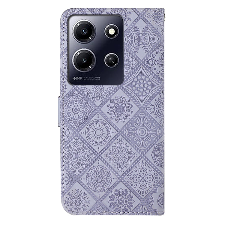For Infinix Note 30i Ethnic Style Embossed Pattern Leather Phone Case
