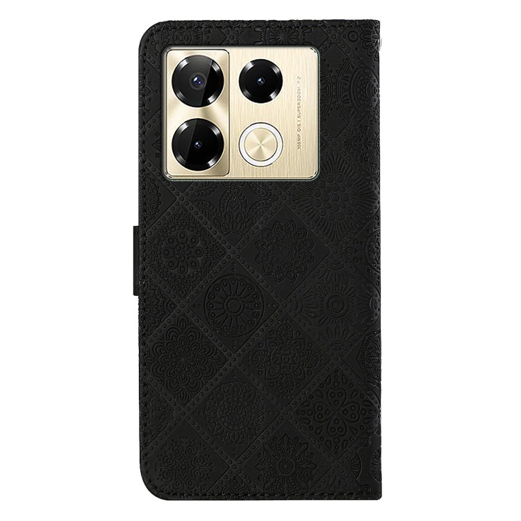 For Infinix Note 40 Pro Ethnic Style Embossed Pattern Leather Phone Case