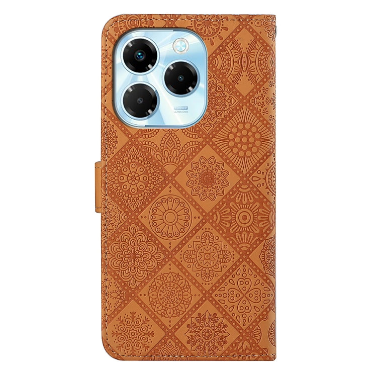 For Infinix Note 40X 5G Ethnic Style Embossed Pattern Leather Phone Case
