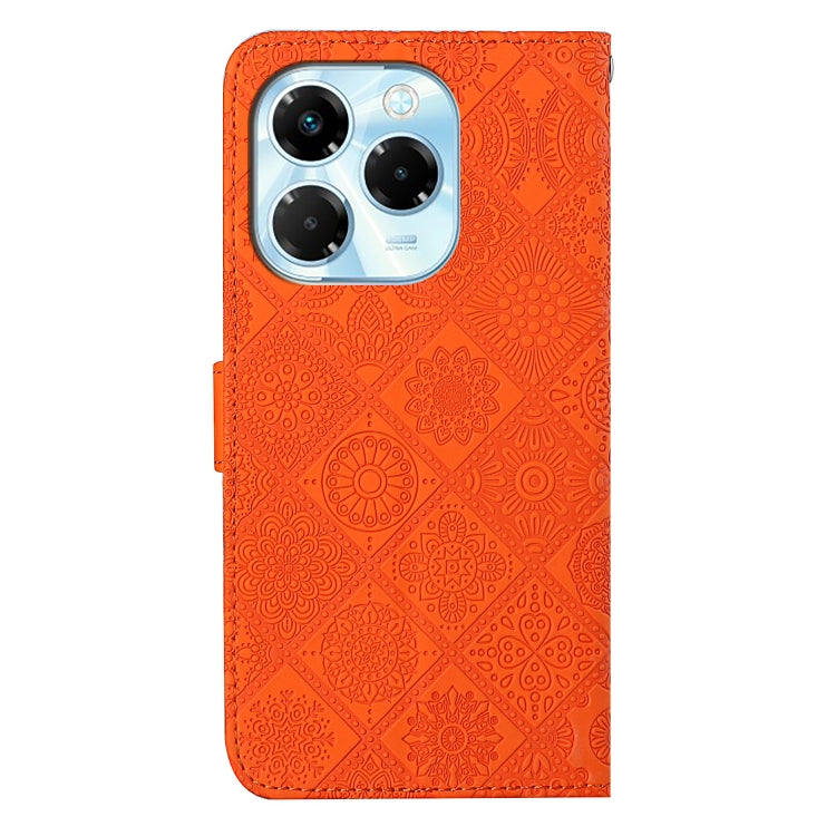 For Infinix Note 40X 5G Ethnic Style Embossed Pattern Leather Phone Case