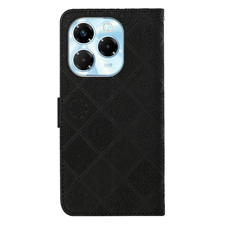 For Infinix Note 40X 5G Ethnic Style Embossed Pattern Leather Phone Case