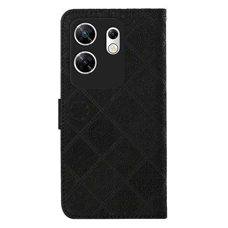 For Infinix Zero 30 4G Ethnic Style Embossed Pattern Leather Phone Case