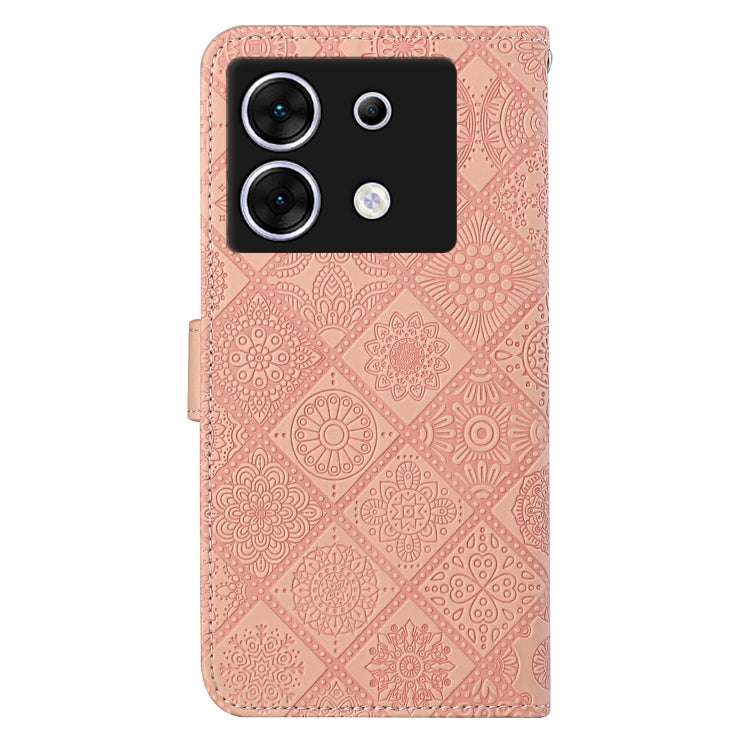 For Infinix Zero 30 5G Ethnic Style Embossed Pattern Leather Phone Case