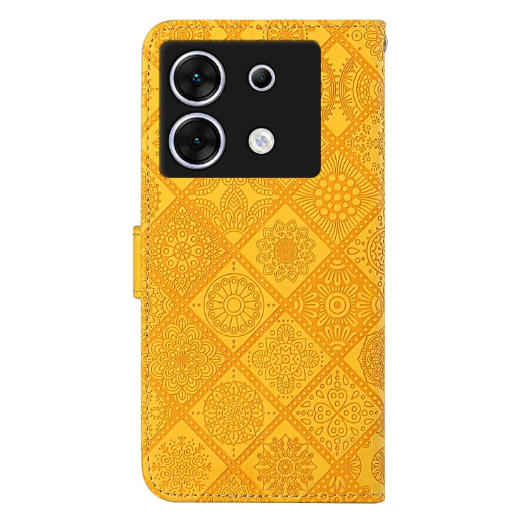 For Infinix Zero 30 5G Ethnic Style Embossed Pattern Leather Phone Case