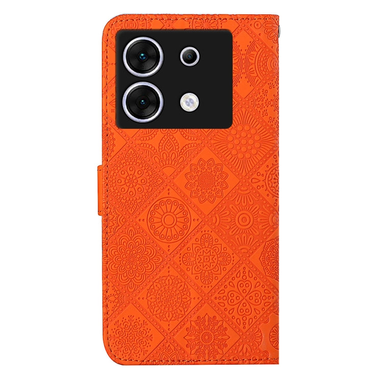 For Infinix Zero 30 5G Ethnic Style Embossed Pattern Leather Phone Case