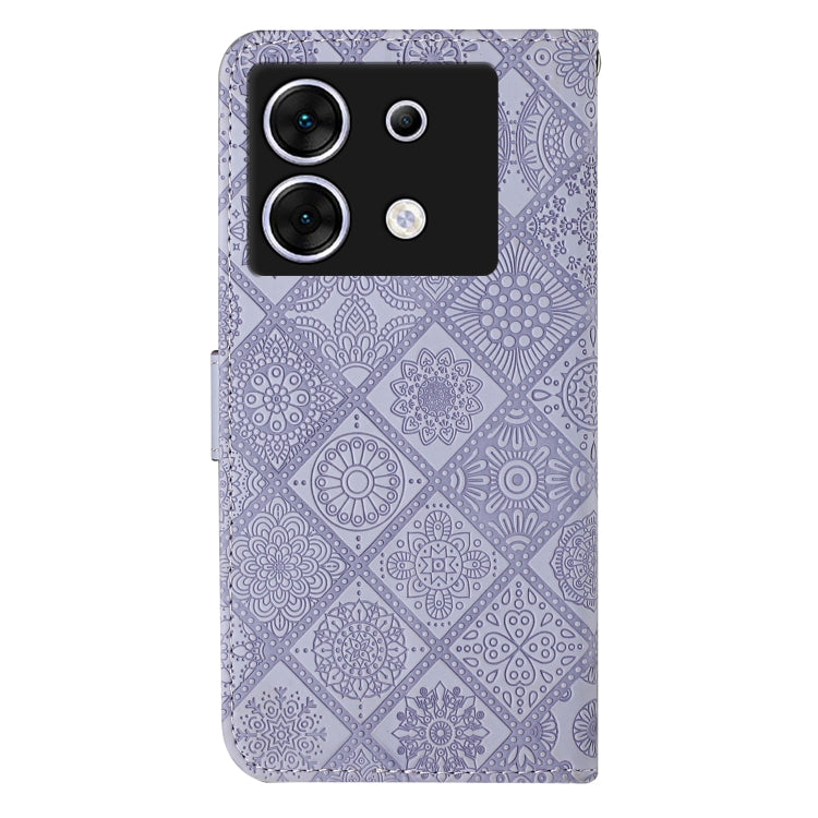 For Infinix Zero 30 5G Ethnic Style Embossed Pattern Leather Phone Case