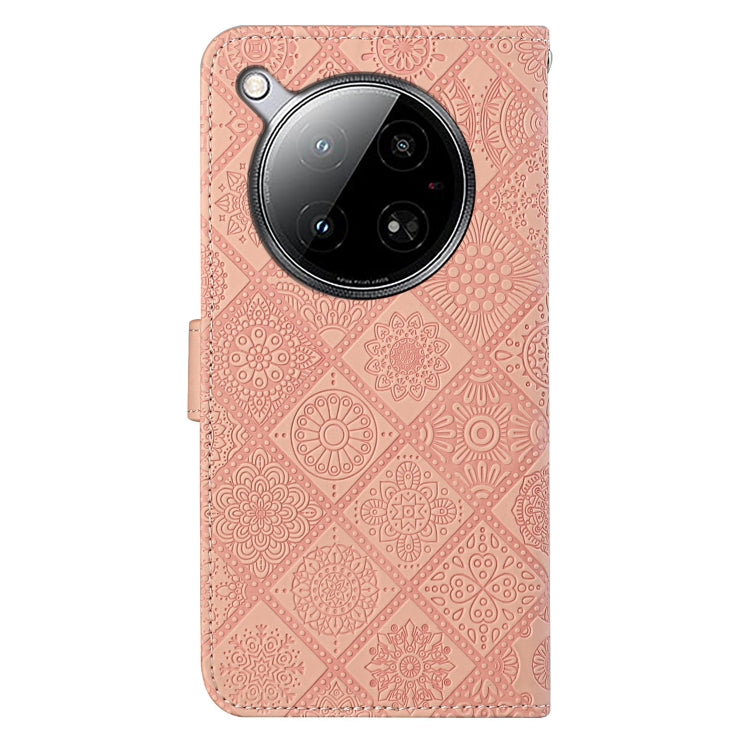 For Infinix Zero 40 4G Ethnic Style Embossed Pattern Leather Phone Case