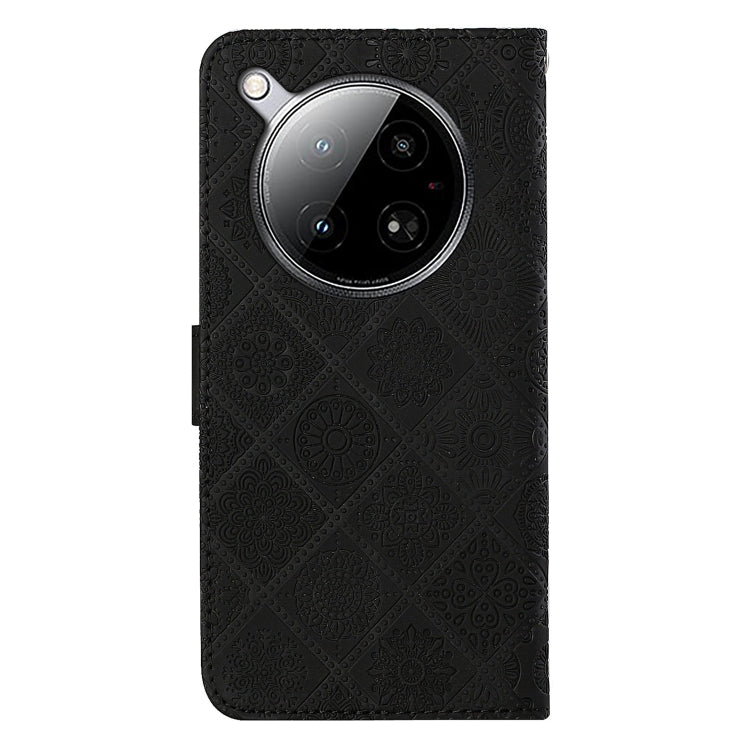 For Infinix Zero 40 4G Ethnic Style Embossed Pattern Leather Phone Case