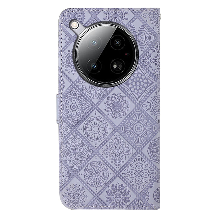 For Infinix Zero 40 4G Ethnic Style Embossed Pattern Leather Phone Case