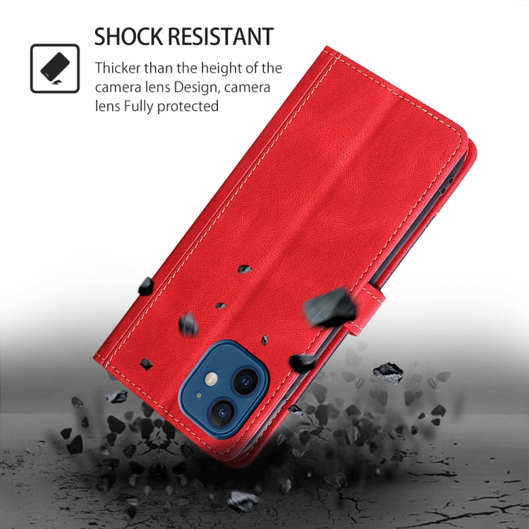 For Redmi Note 14 Pro 5G Skin Feel Magnetic Buckle Leather Phone Case