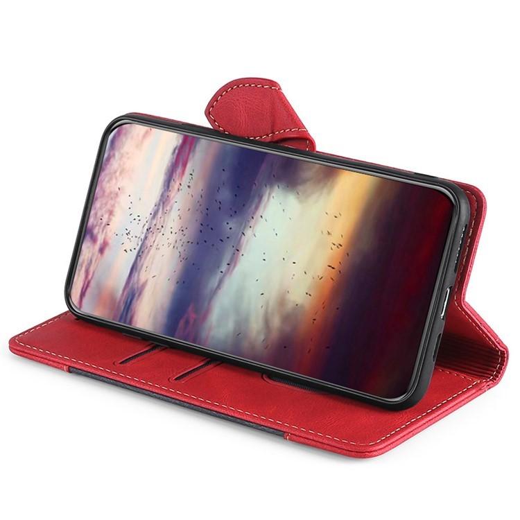 For Redmi Note 14S 4G Skin Feel Magnetic Buckle Leather Phone Case