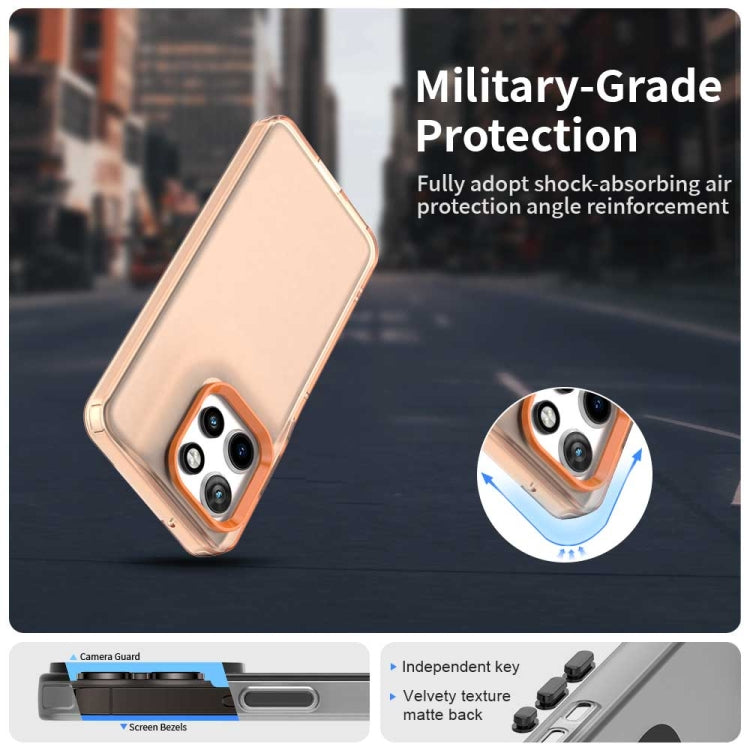 For Motorola Edge 50 Neo 5G Candy PC Hybrid TPU Shockproof Phone Case
