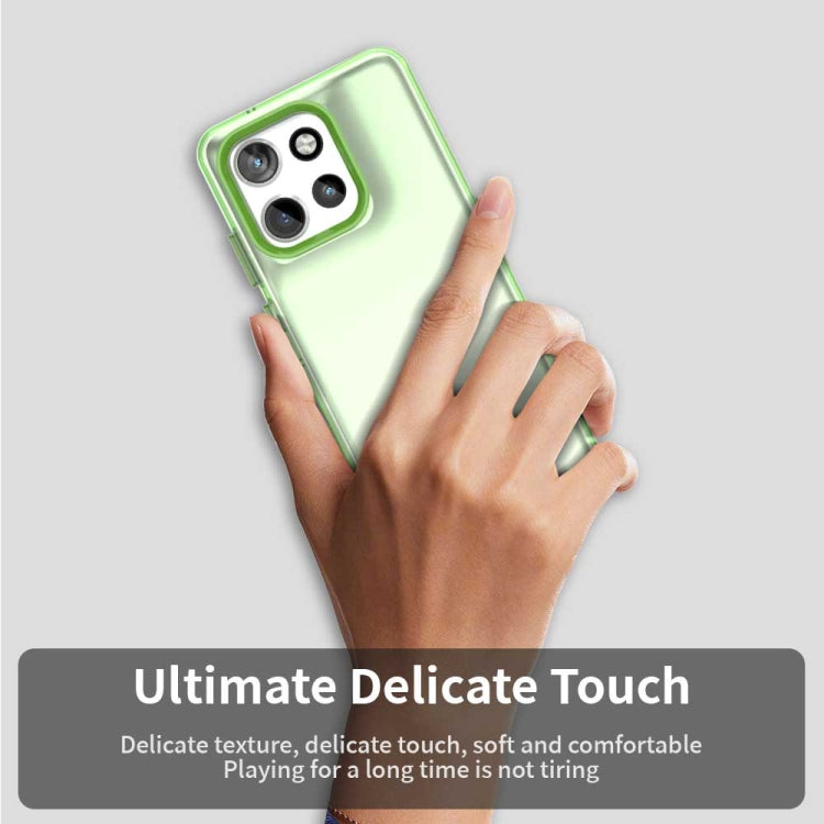 For Motorola Moto S50 5G Candy PC Hybrid TPU Shockproof Phone Case