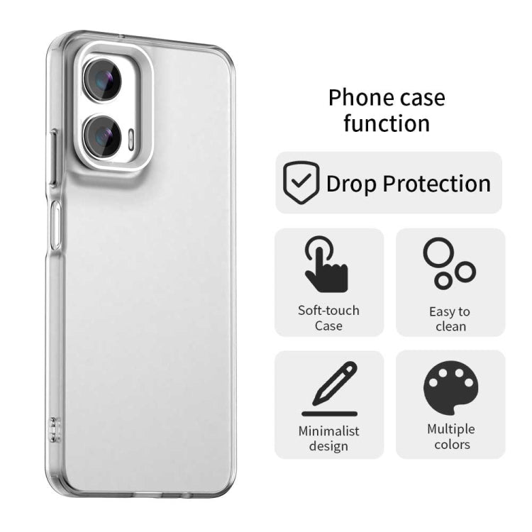For Motorola Moto G35 5G Candy PC Hybrid TPU Shockproof Phone Case