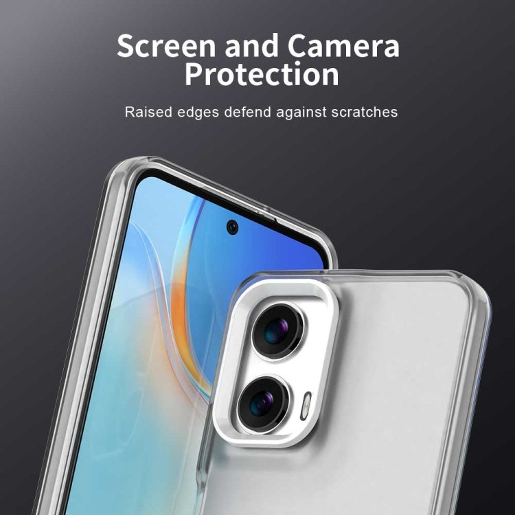 For Motorola Moto G35 5G Candy PC Hybrid TPU Shockproof Phone Case