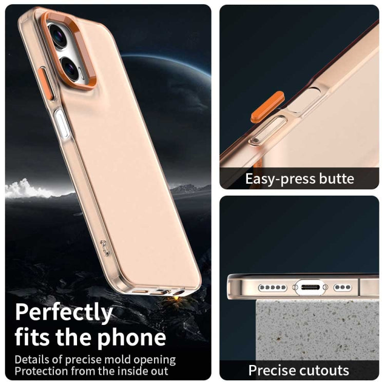 For Motorola Moto G35 5G Candy PC Hybrid TPU Shockproof Phone Case