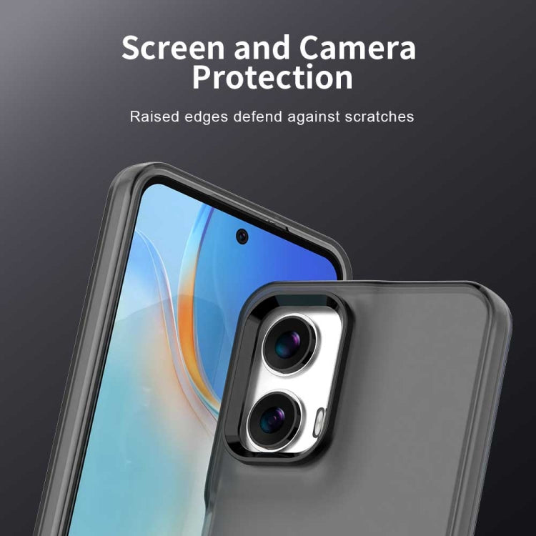 For Motorola Moto G35 5G Candy PC Hybrid TPU Shockproof Phone Case