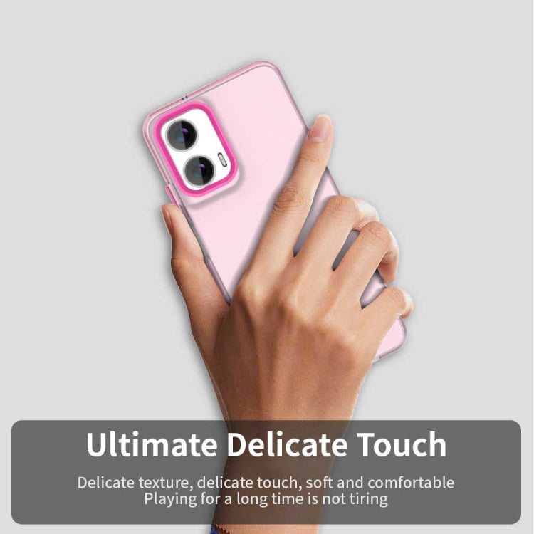 For Motorola Moto G35 5G Candy PC Hybrid TPU Shockproof Phone Case