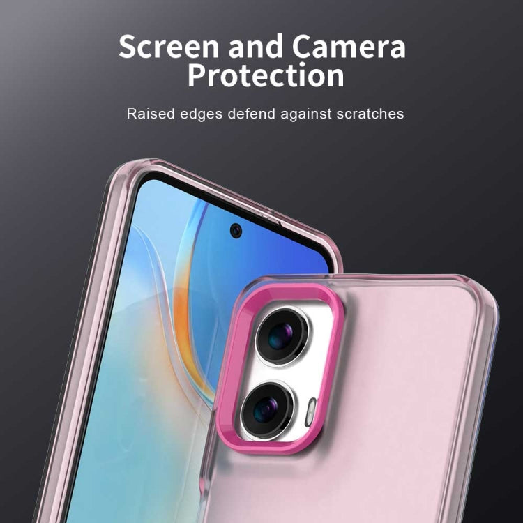 For Motorola Moto G35 5G Candy PC Hybrid TPU Shockproof Phone Case