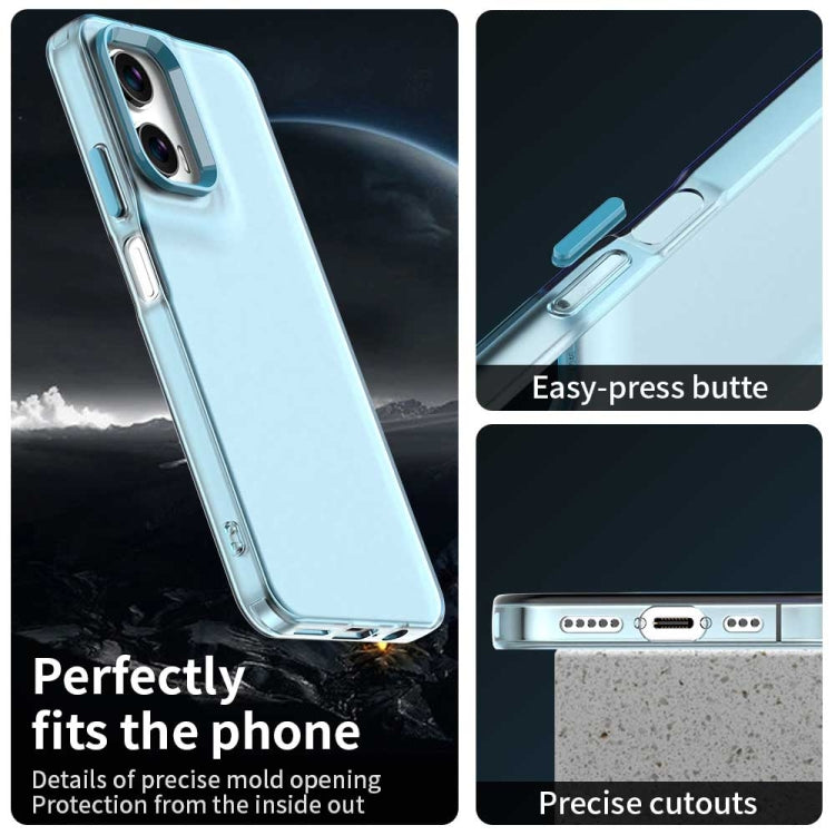 For Motorola Moto G35 5G Candy PC Hybrid TPU Shockproof Phone Case