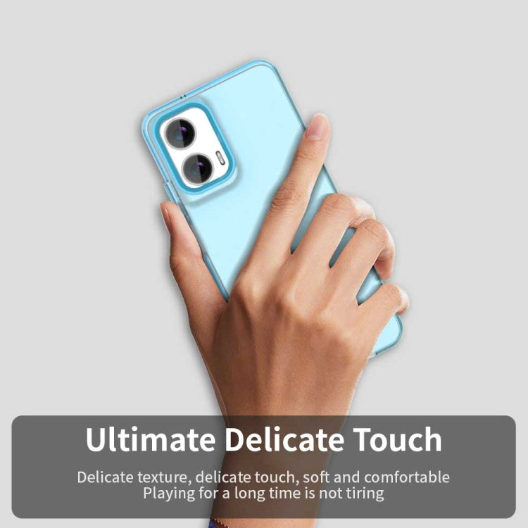 For Motorola Moto G35 5G Candy PC Hybrid TPU Shockproof Phone Case