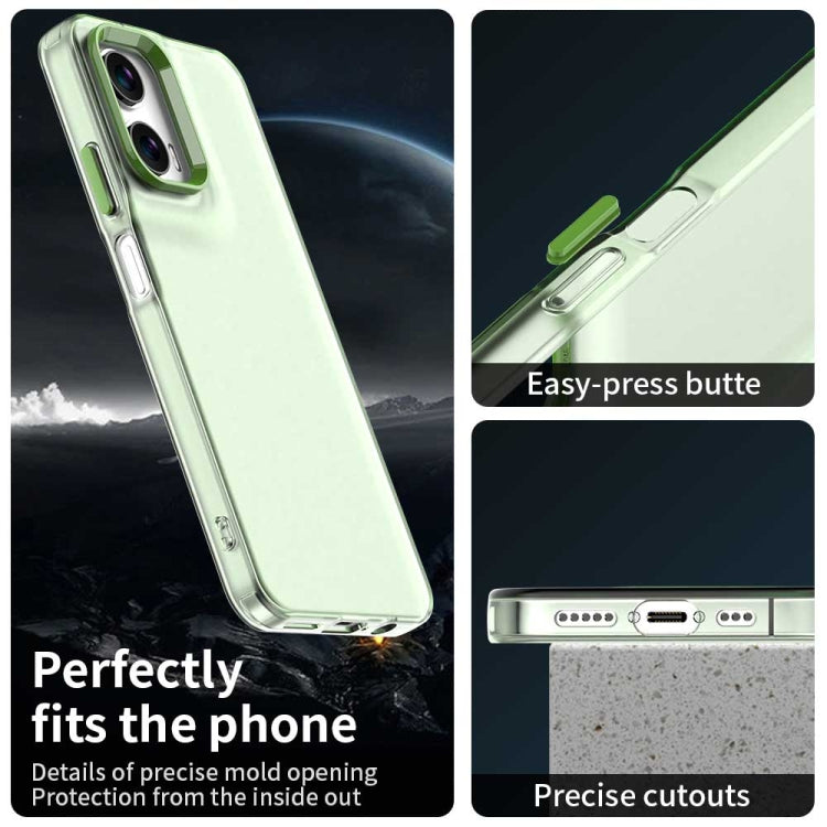 For Motorola Moto G35 5G Candy PC Hybrid TPU Shockproof Phone Case