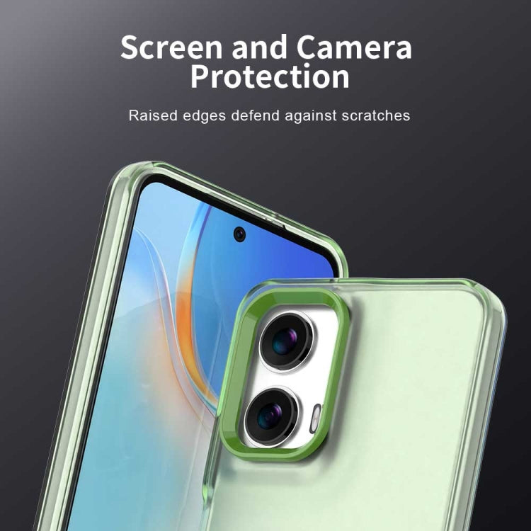 For Motorola Moto G35 5G Candy PC Hybrid TPU Shockproof Phone Case