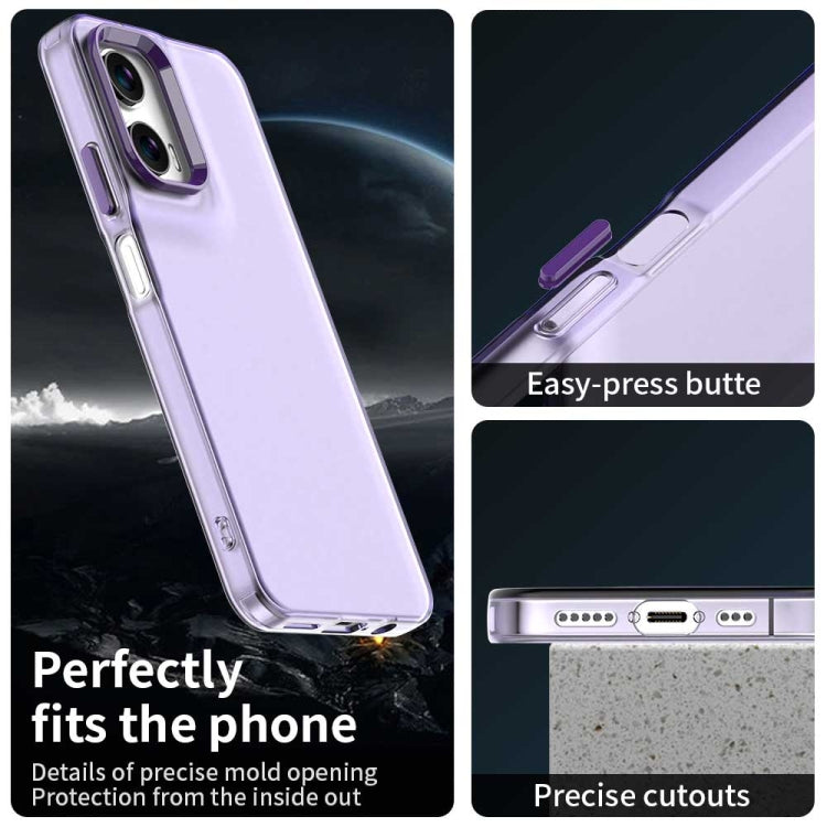 For Motorola Moto G35 5G Candy PC Hybrid TPU Shockproof Phone Case