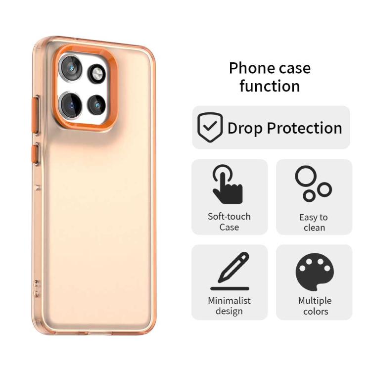 For Motorola ThinkPhone 25 Candy PC Hybrid TPU Shockproof Phone Case