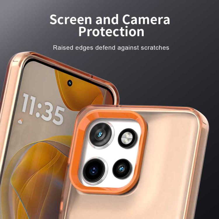For Motorola ThinkPhone 25 Candy PC Hybrid TPU Shockproof Phone Case