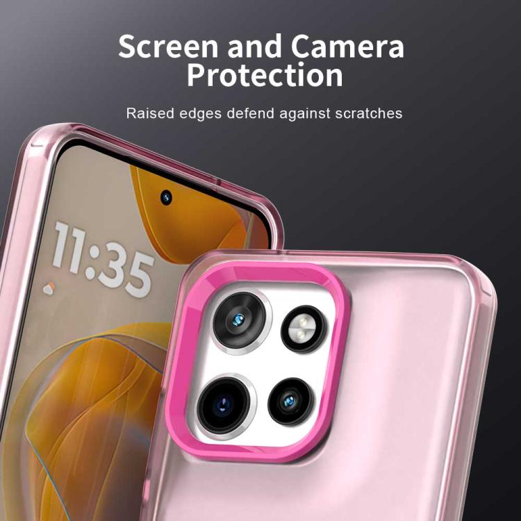 For Motorola ThinkPhone 25 Candy PC Hybrid TPU Shockproof Phone Case
