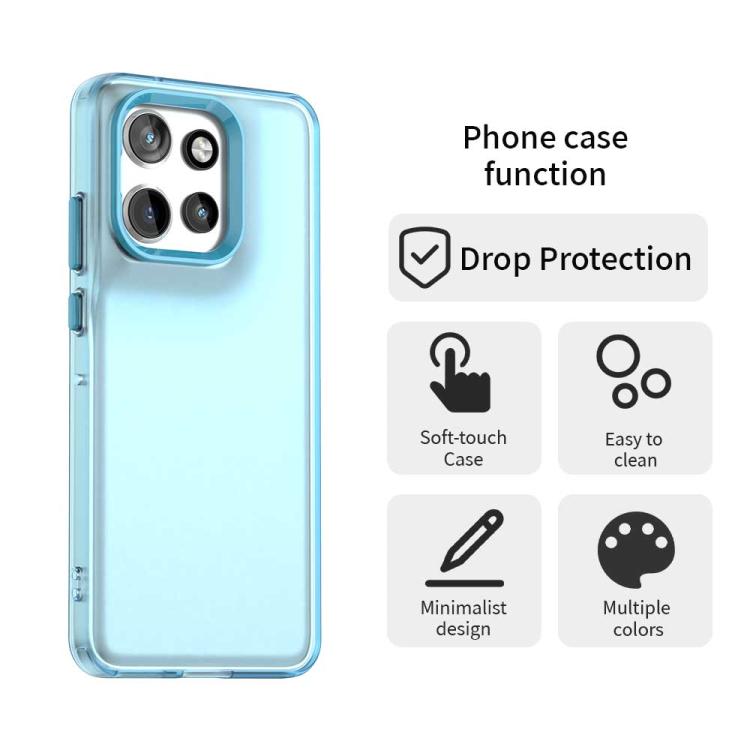 For Motorola ThinkPhone 25 Candy PC Hybrid TPU Shockproof Phone Case