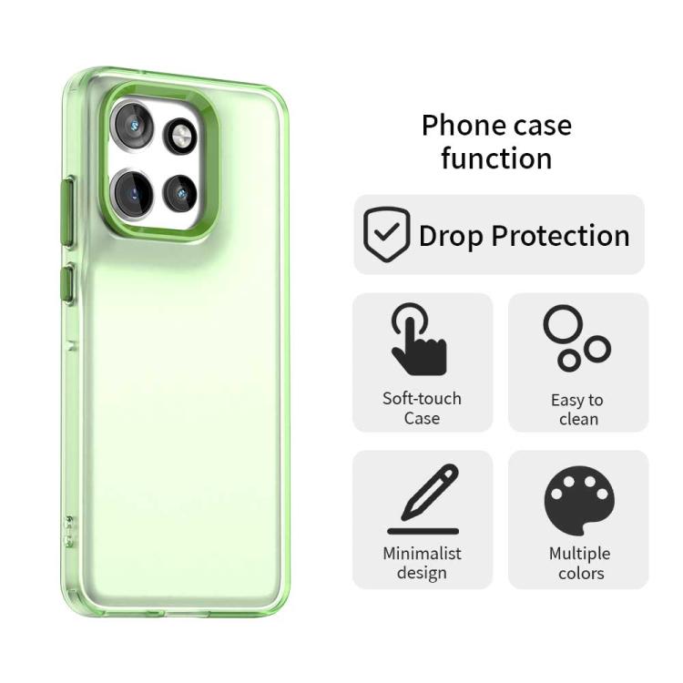 For Motorola ThinkPhone 25 Candy PC Hybrid TPU Shockproof Phone Case
