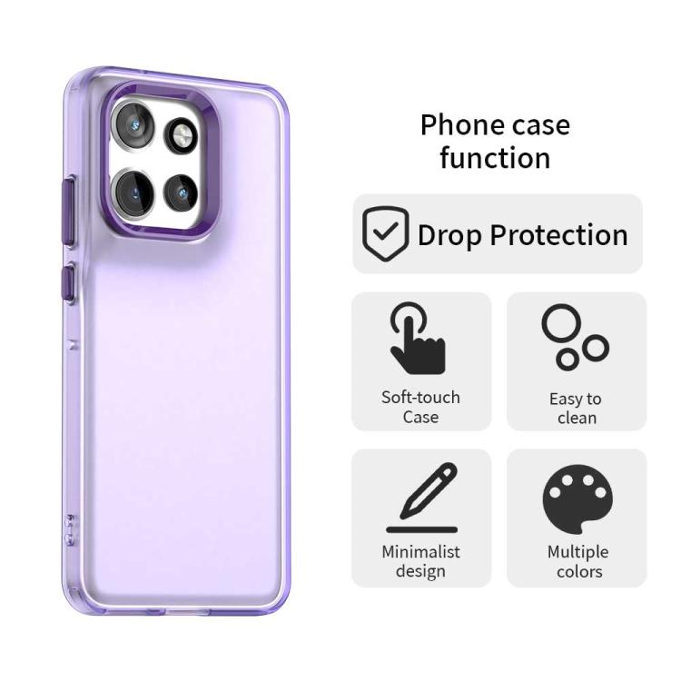 For Motorola ThinkPhone 25 Candy PC Hybrid TPU Shockproof Phone Case