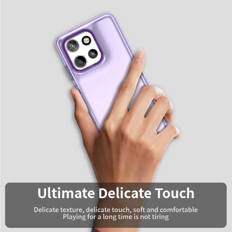 For Motorola ThinkPhone 25 Candy PC Hybrid TPU Shockproof Phone Case