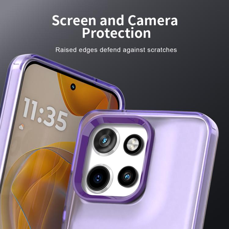 For Motorola ThinkPhone 25 Candy PC Hybrid TPU Shockproof Phone Case