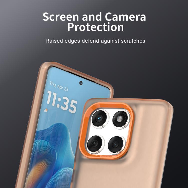 For Motorola Edge 60 Fusion Candy PC Hybrid TPU Shockproof Phone Case