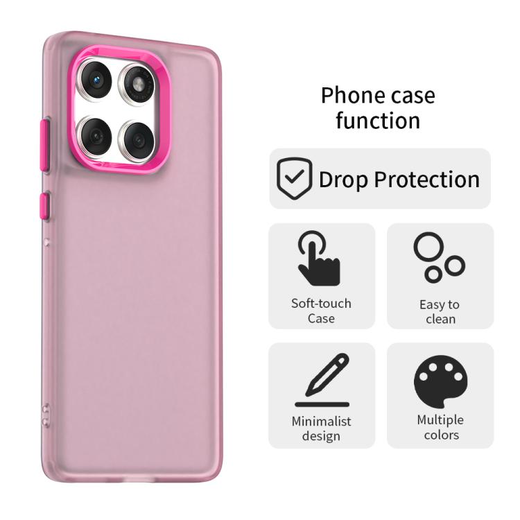 For Motorola Edge 60 Fusion Candy PC Hybrid TPU Shockproof Phone Case