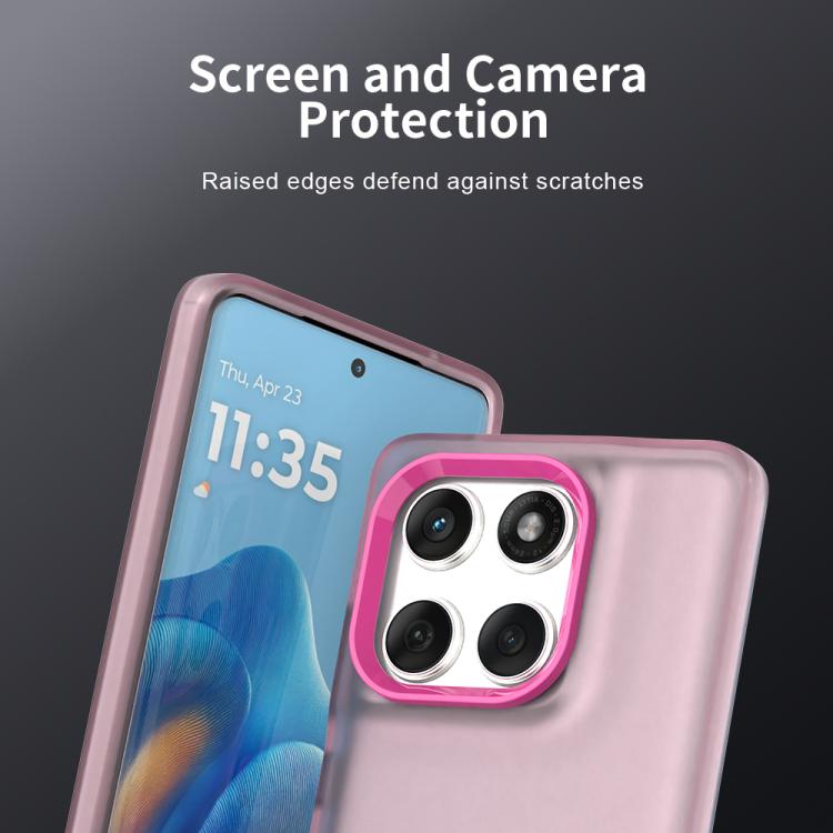 For Motorola Edge 60 Fusion Candy PC Hybrid TPU Shockproof Phone Case